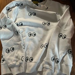 eyes emoji crewneck size medium in woman’s